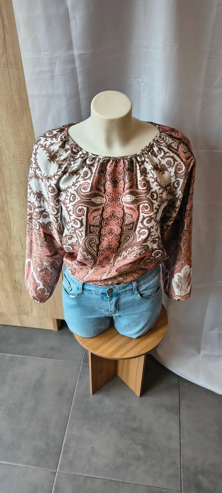 JcSophie blouse paisley โ maat S โ elegante boho look โ zo goed als nieuw |#290
